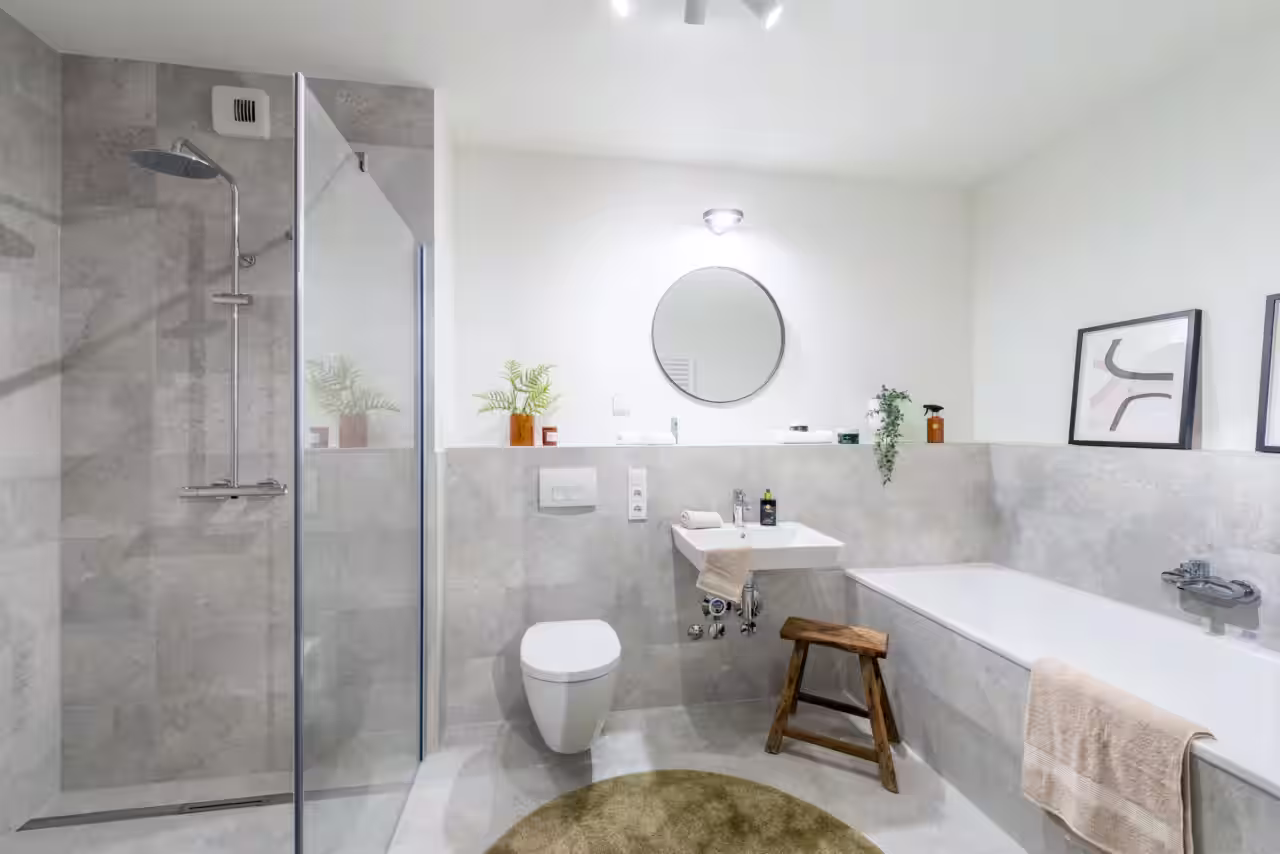 Musterwohnung Badezimmer