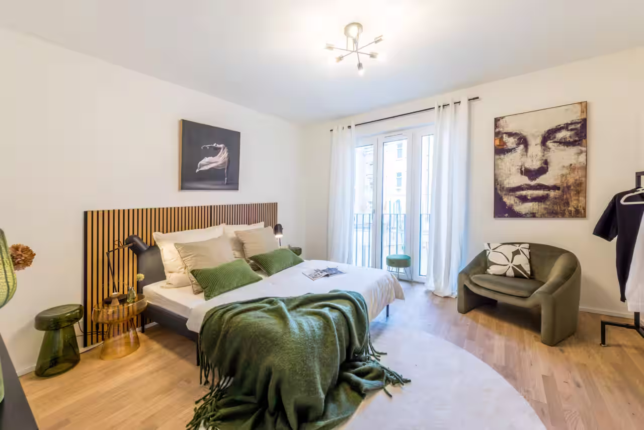 Musterwohnung Schlafzimmer