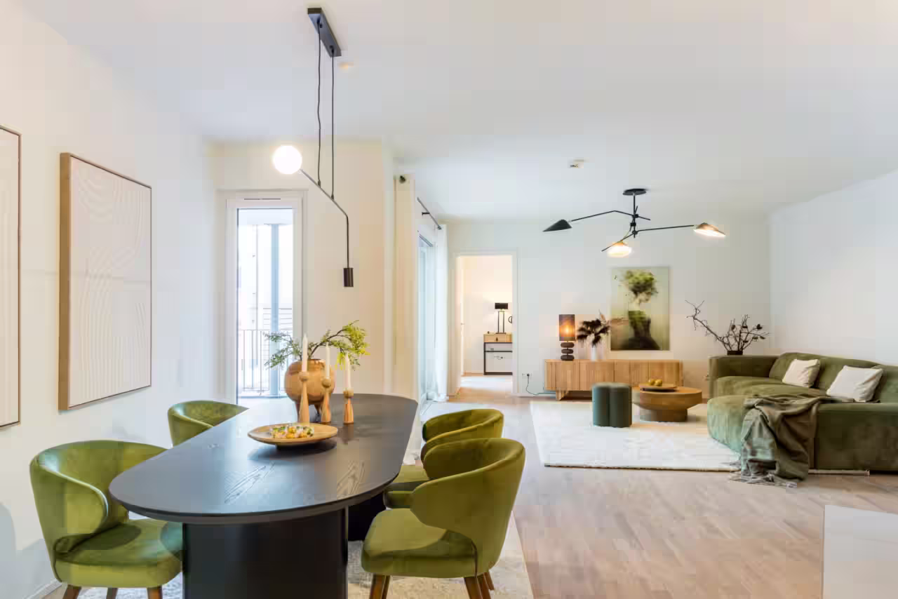 Musterwohnung Wohnzimmer 2